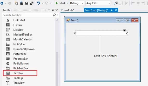 VB.Net Text Box Control