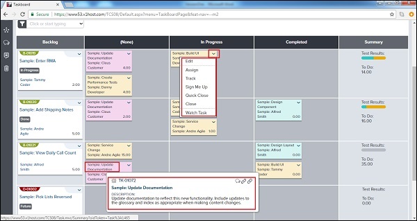 Sample Update Documentation