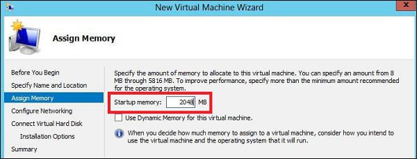 Memory Allocation