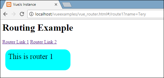 Routing Example