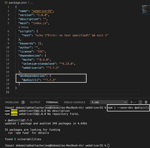 Command has been Executed