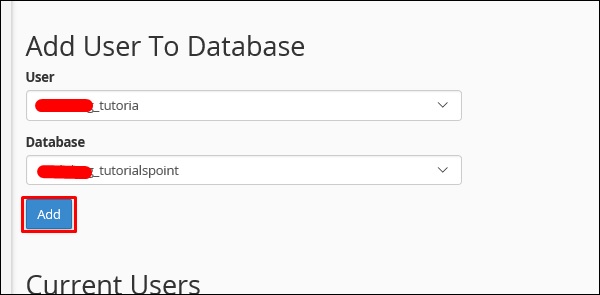 Add User to Database