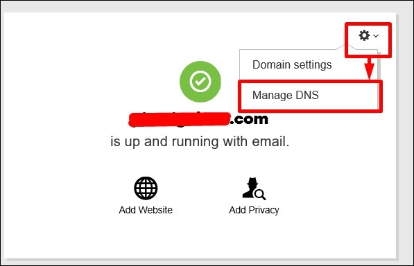 Manage DNS