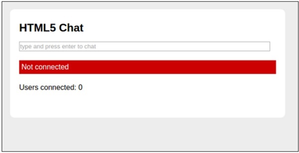 HTML5 Chat
