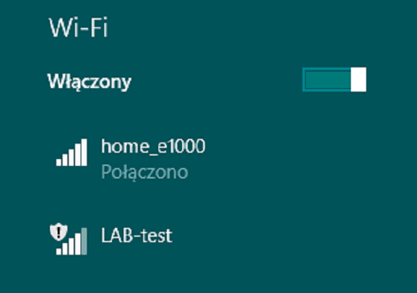 Warning Unsecure WLAN Environment