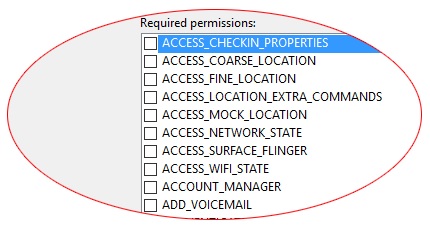 Access Checkin Properties