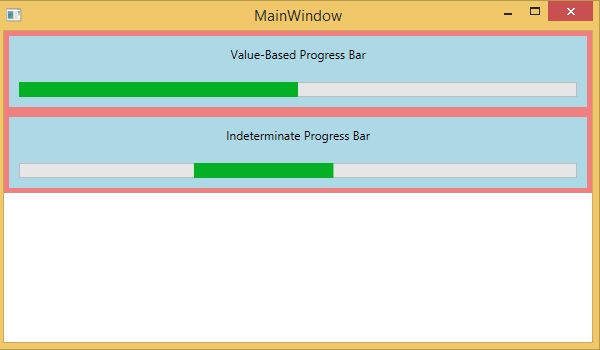 ProgressBar Output